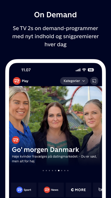 TV 2 PLAY Denmark Screenshot