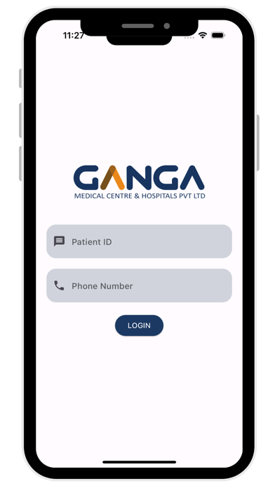 Ganga Hospital Screenshot
