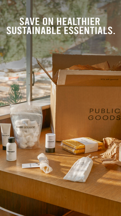 Shop Public Goods Screenshot