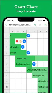 iganttchart: gantt chart app iphone screenshot 1