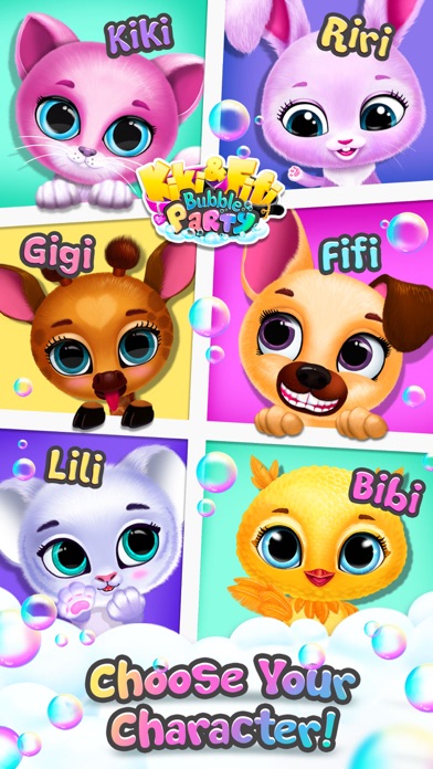 Kiki & Fifi Bubble Party Screenshot