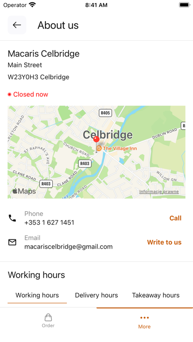 Macari's Celbridge Main Street Screenshot