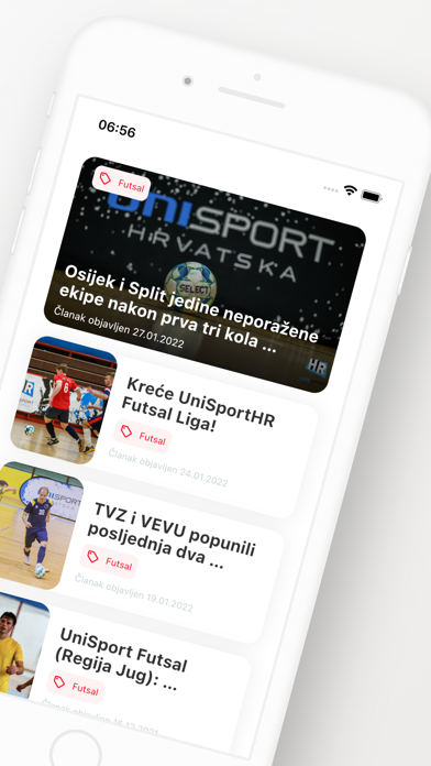 UniSport Digital Screenshot
