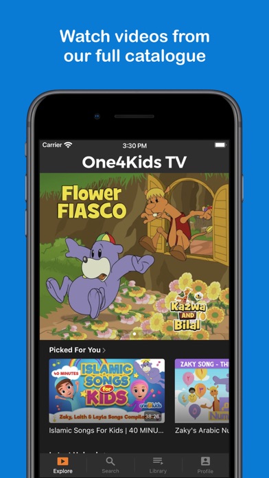 One4Kids TV Screenshot