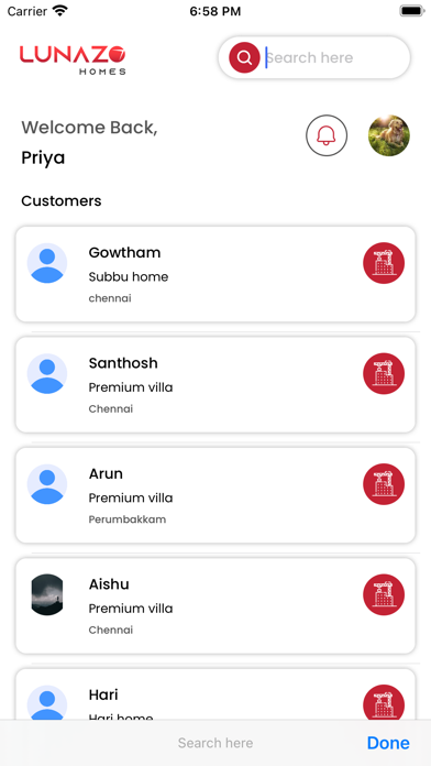 Lunazo Homes Manager Screenshot