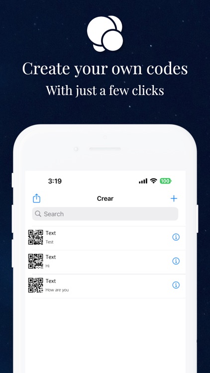 Create QR codes, eScanner screenshot-6