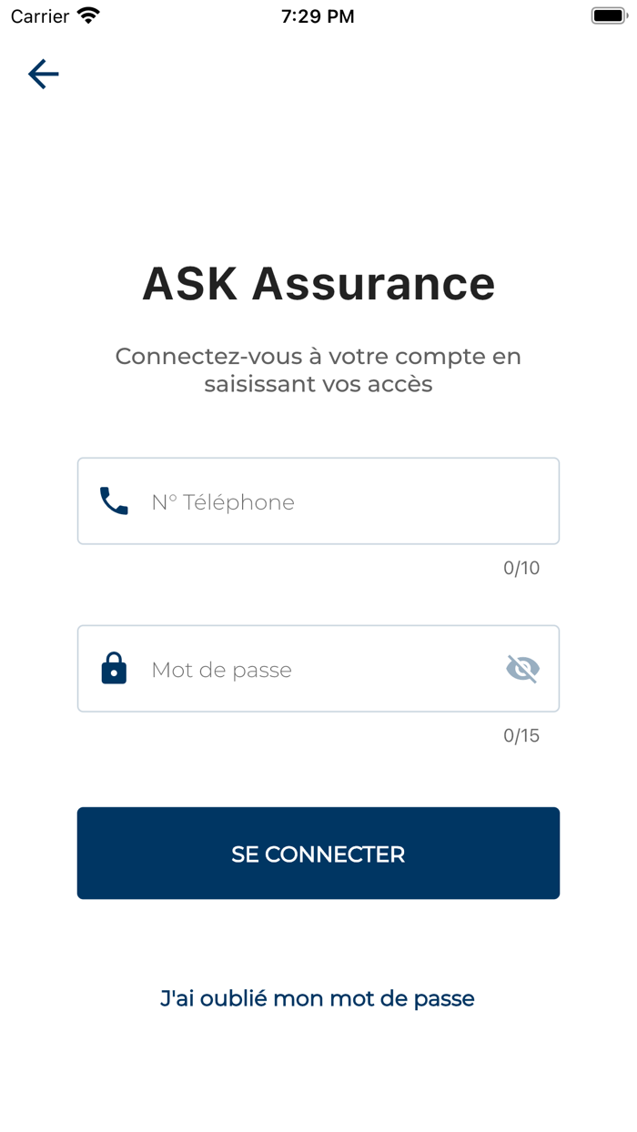 Ask Assurance Mobile