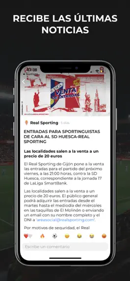 Game screenshot Real Sporting de Gijón Oficial apk