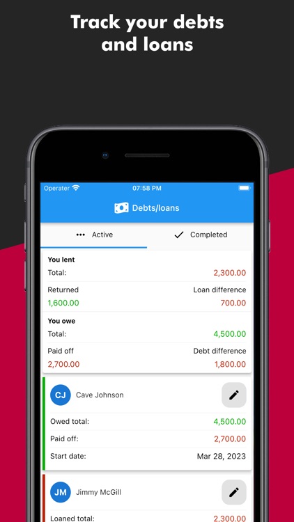 Broque Personal Finance screenshot-7