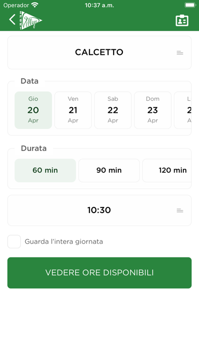 Sport Village Toscana Screenshot