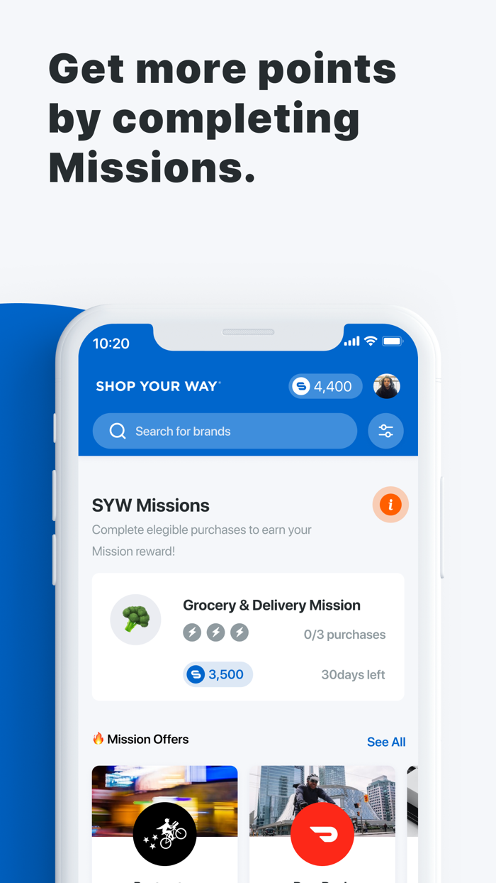 SYW MAX Shop and Earn Rewards.