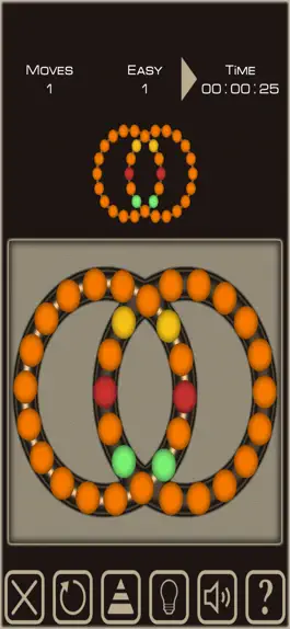 Game screenshot Balls on rings apk