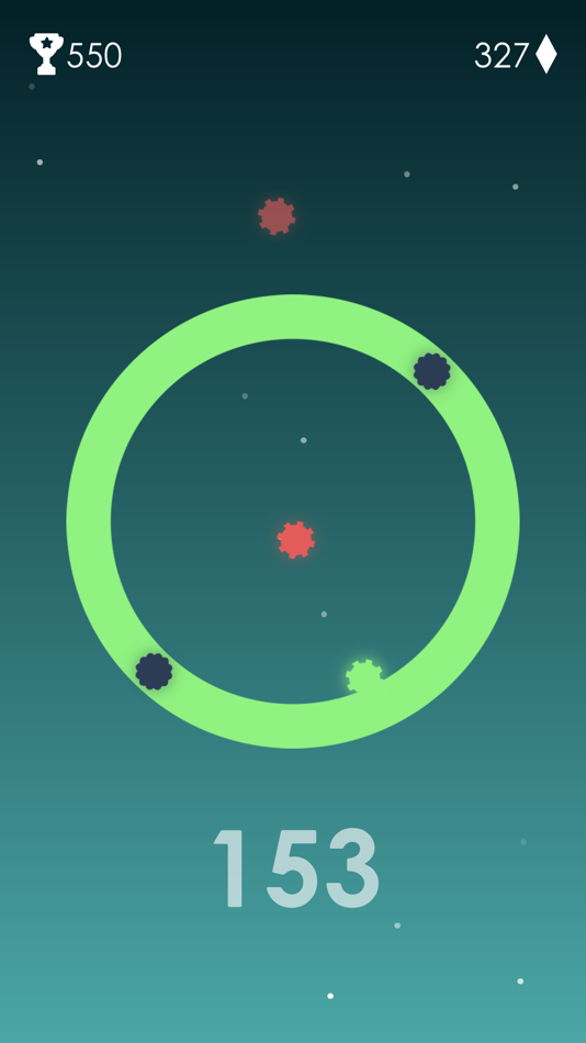 #6. Orbit Dodger (iOS) Podle: Grant Stevens-Wade