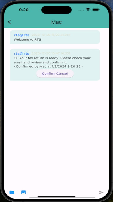 App screenshot