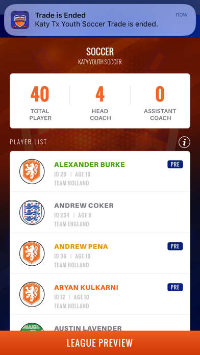 Youth Sports Draft Days Screenshot