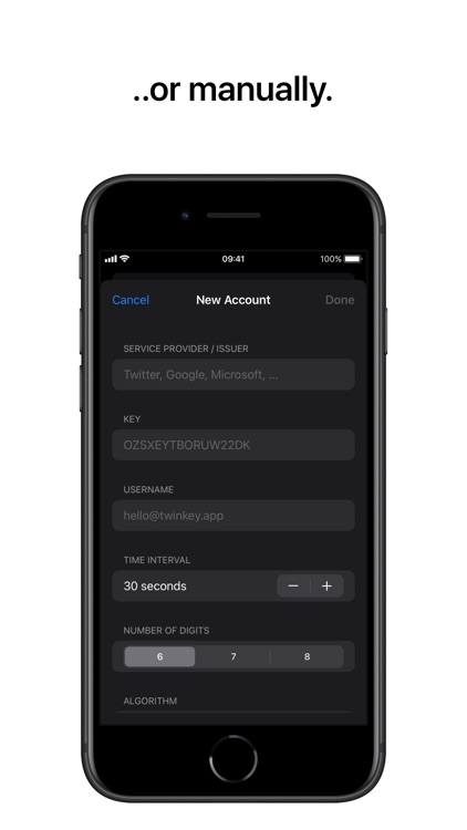 TwinKey Authenticator screenshot-3