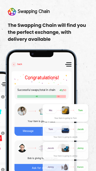 Swapping Chain Screenshot
