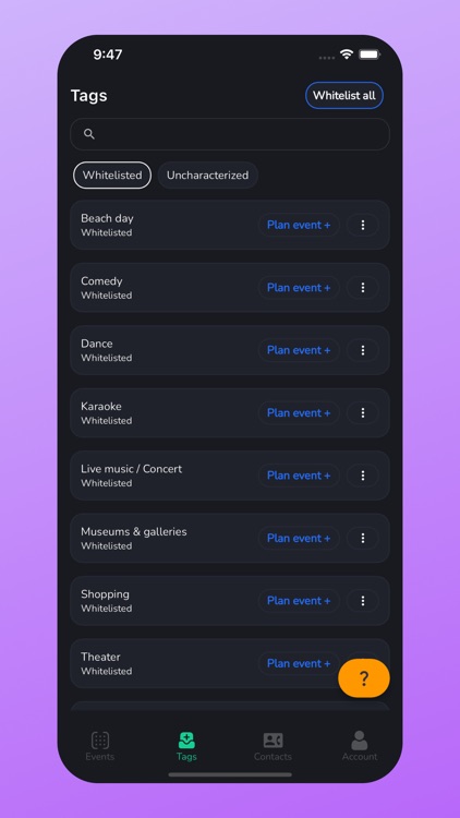 Gravity Social Calendar