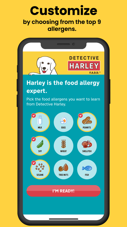 Harley's Food Allergy Game - 2.0 - (iOS)