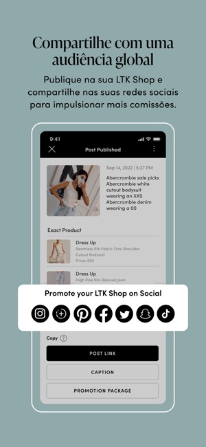 LTK App: aplicativo busca facilitar a compra de looks de