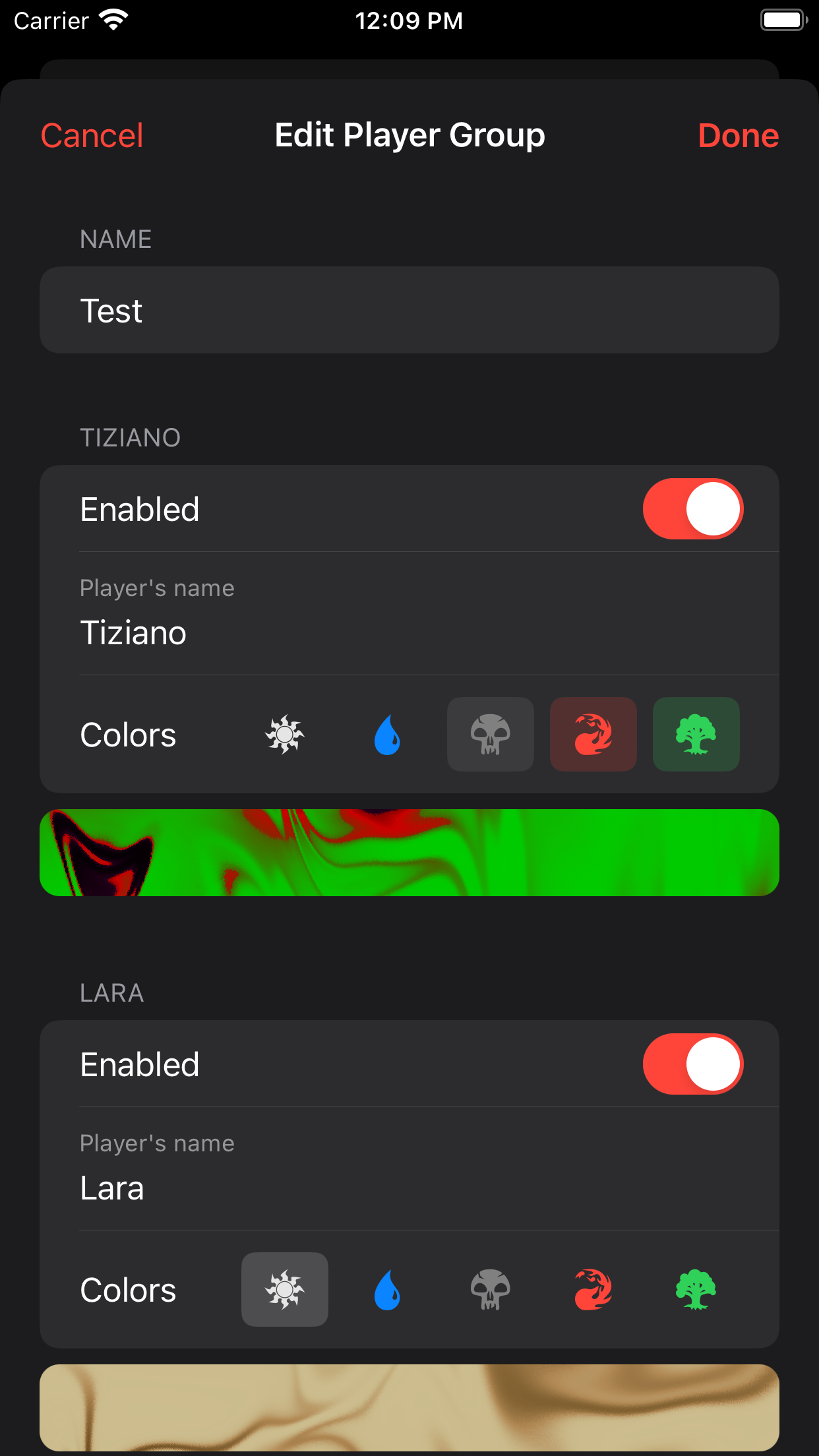 Colors of Mana