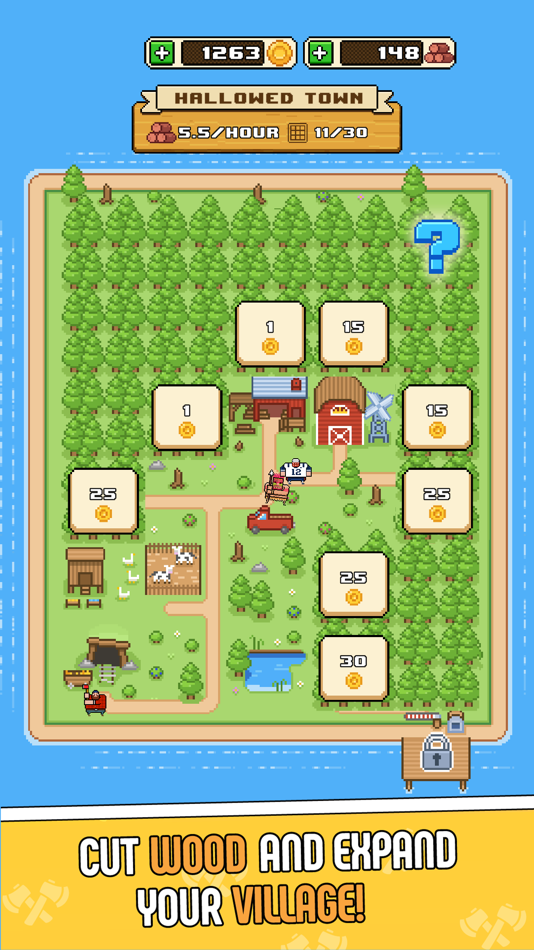 #4. Timberman (iOS) 由: Digital Melody