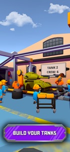 Idle Tank Tycoon Battle Royale screenshot #4 for iPhone