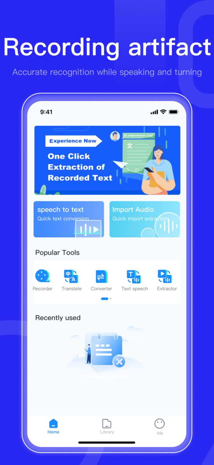 Speech to text-Audio Editandclip