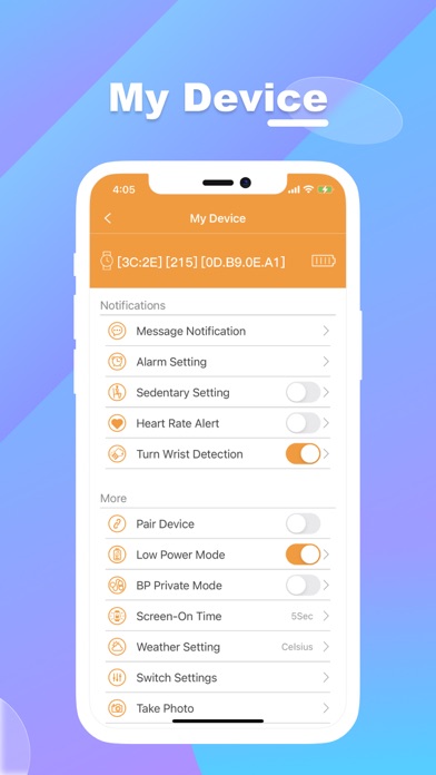 TrackMyVitals Screenshot