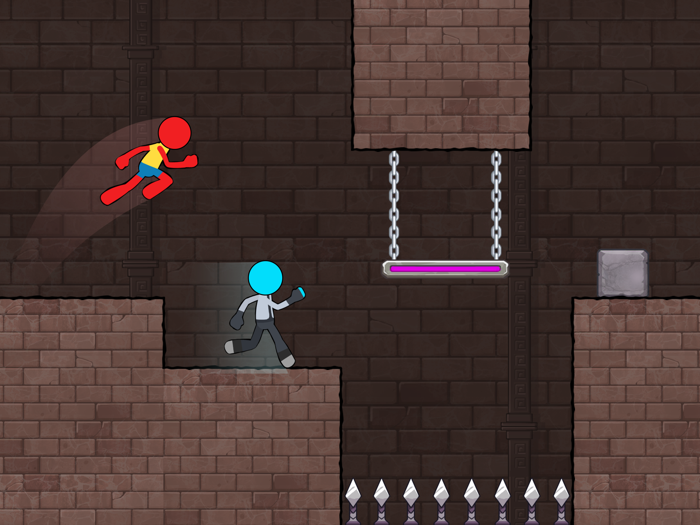 Stickman Duo - Red and Blue