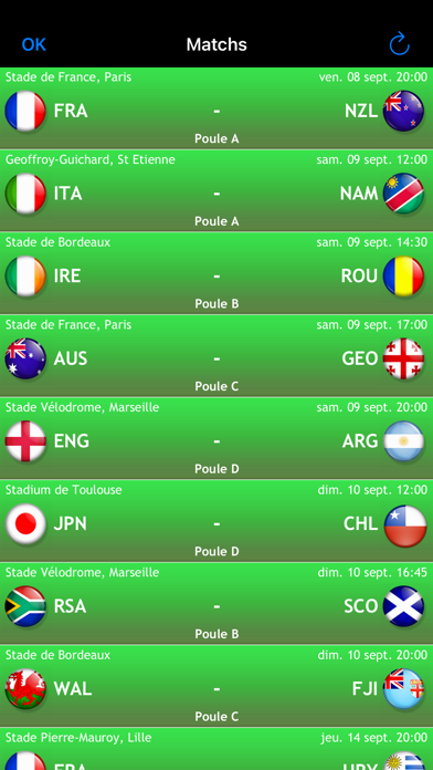 Screenshot #3 pour Coupe du Monde Rugby 2023