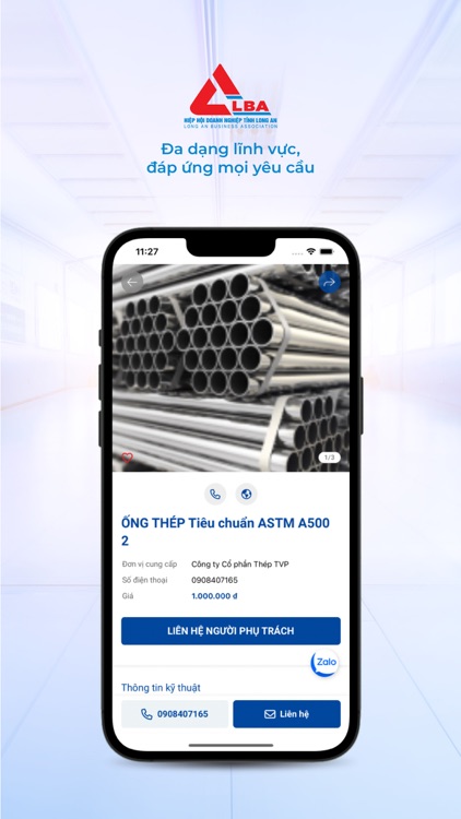 LBA - Hiệp hội DN Long An screenshot-4