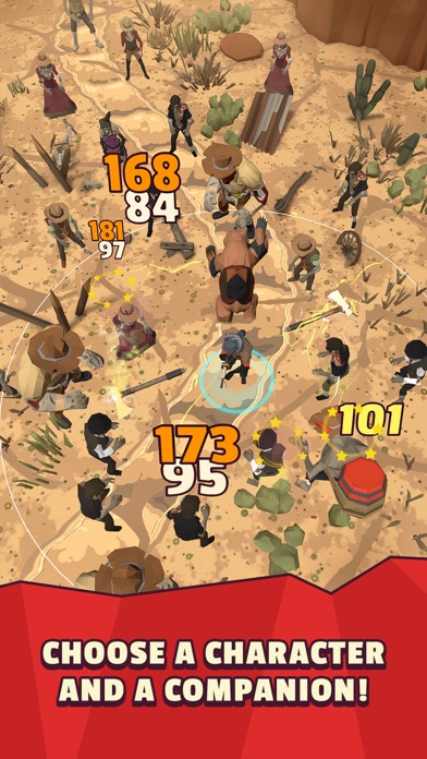 Cowboys vs Zombies: Survival Screenshot