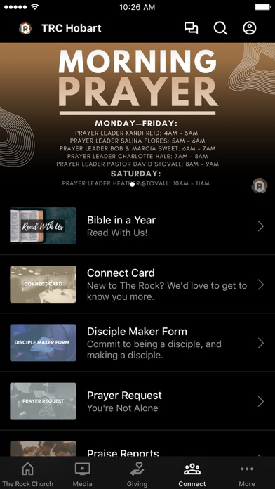 The Rock Church Hobart Screenshot