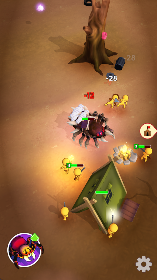 #4. The Spider Nest: Eat the World (iOS) Με: HOMA GAMES