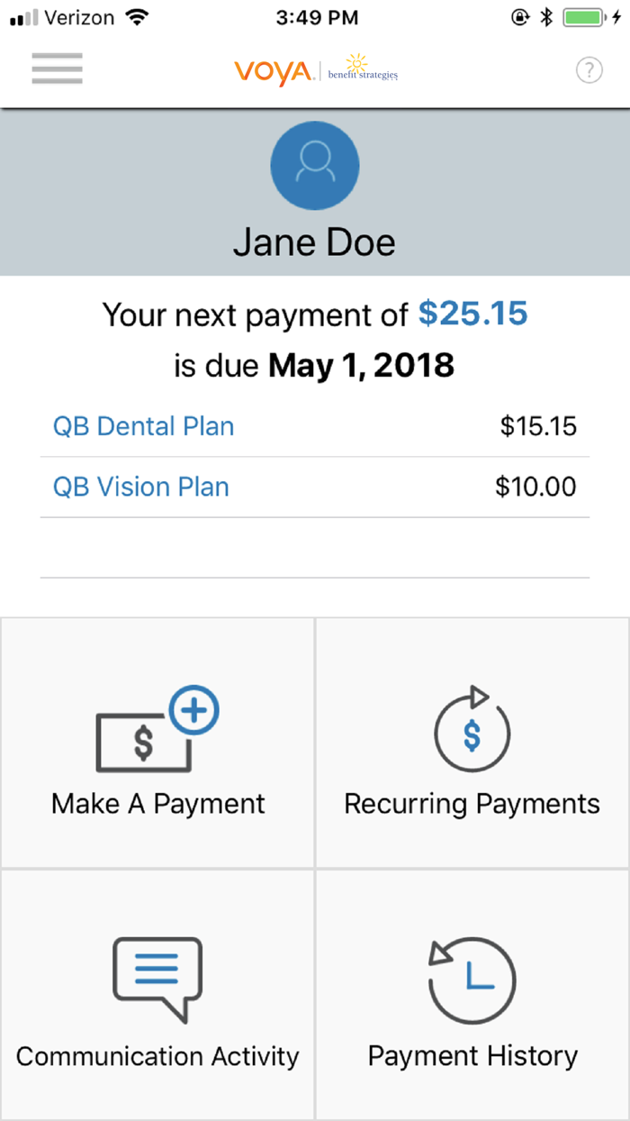 VoyaBenstrat Premium Billing