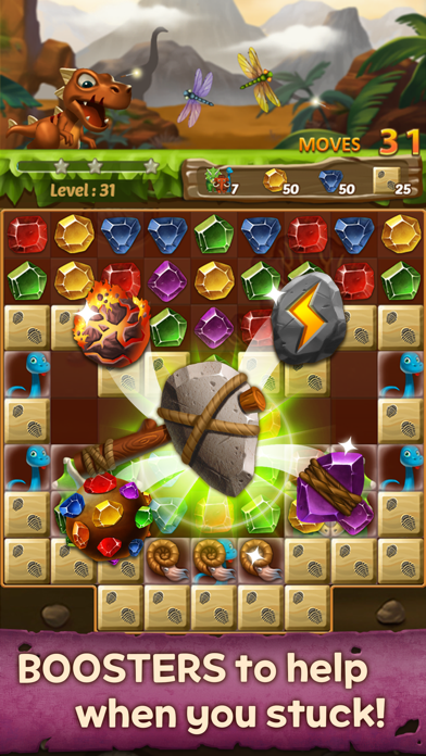 Jewels Dino Age Screenshot