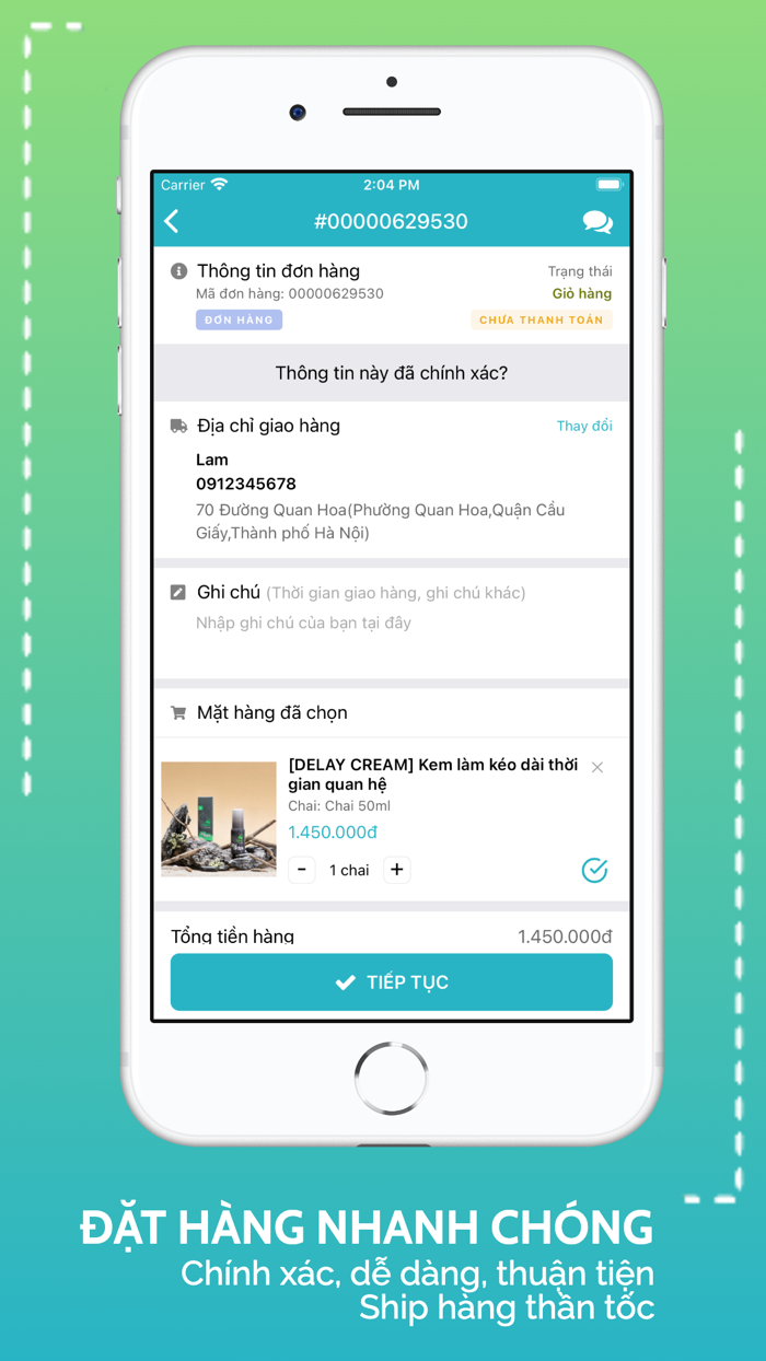 AZ911 Seller – App cho NPP