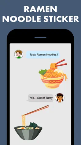 Game screenshot Ramen Noodles Stickers apk