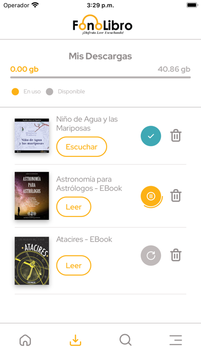 Fonolibro Screenshot