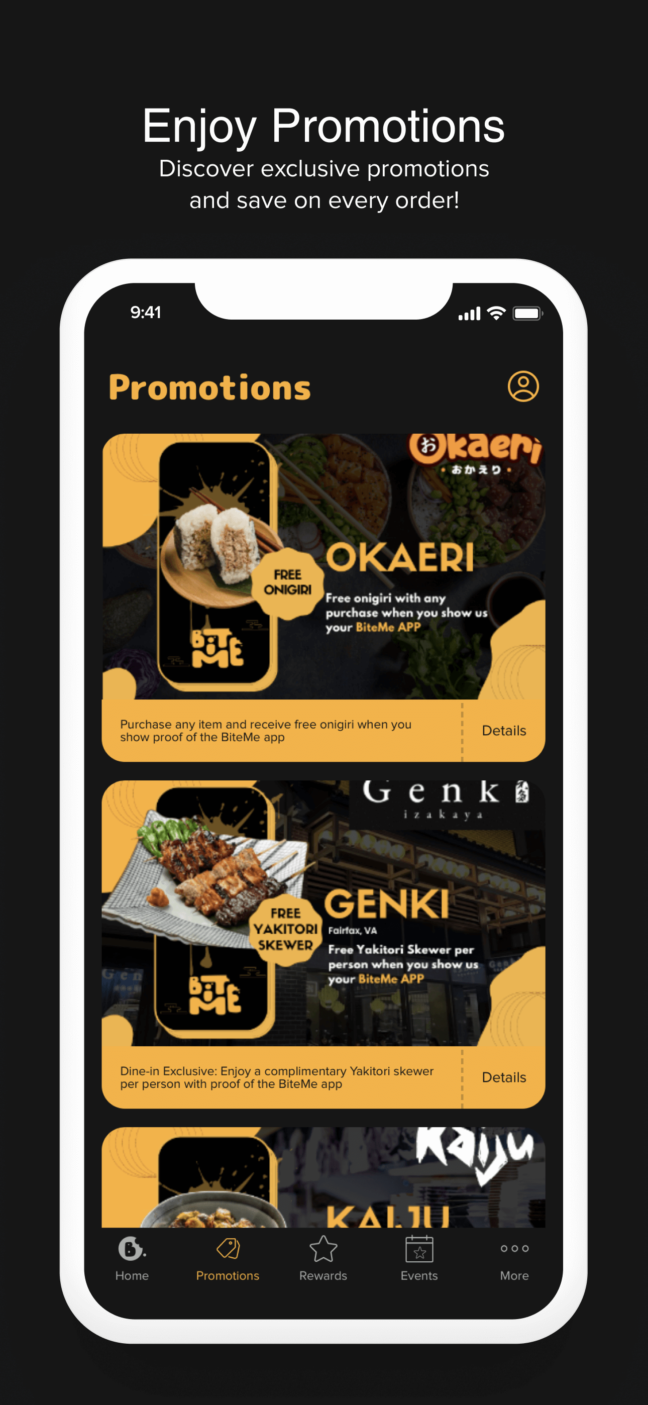 BiteMe - Event & Food