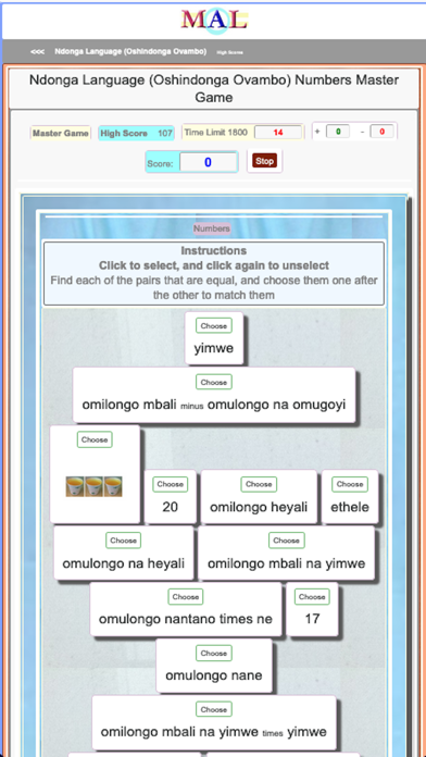 Ndonga M(A)L Screenshot