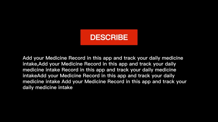 Daily Medicine Record:For You