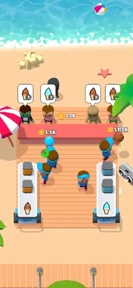 Game screenshot Nice Cream Idle Shop Simulator mod apk