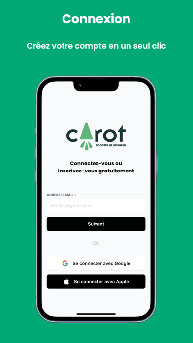 CAROT' - Frigos connectés Screenshot