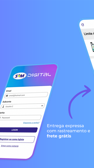 SIM Digital Screenshot