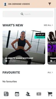 the barre fitness studio iphone screenshot 1