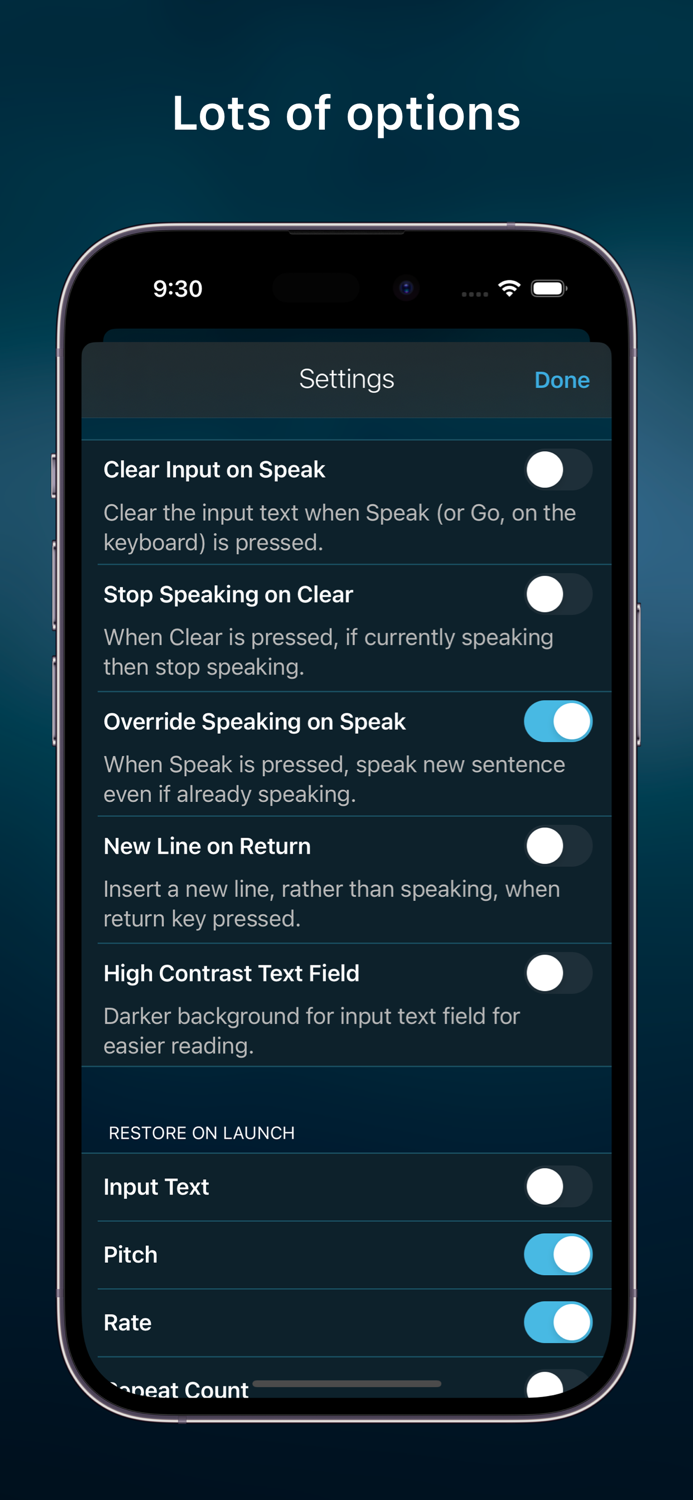 Speak • Speech Synthesizer