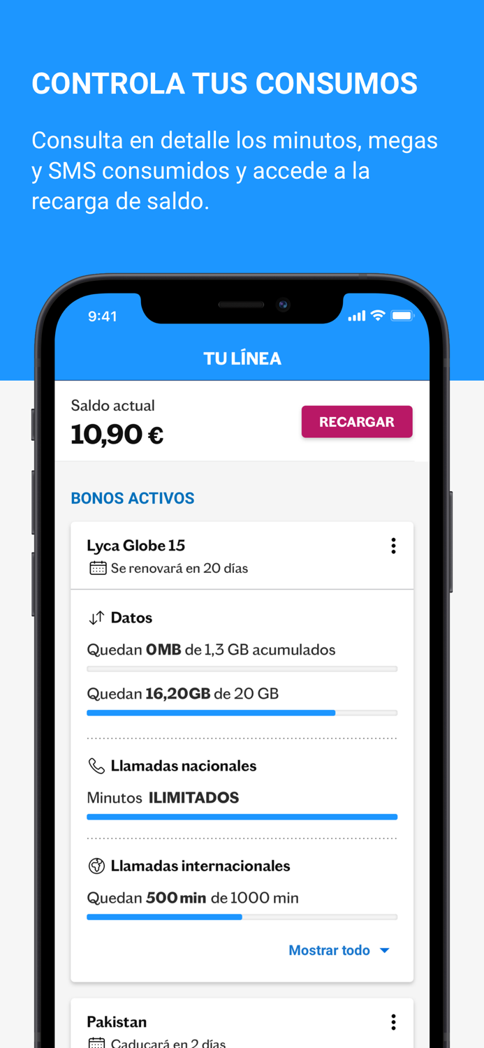 Soy Lebara - Customer area