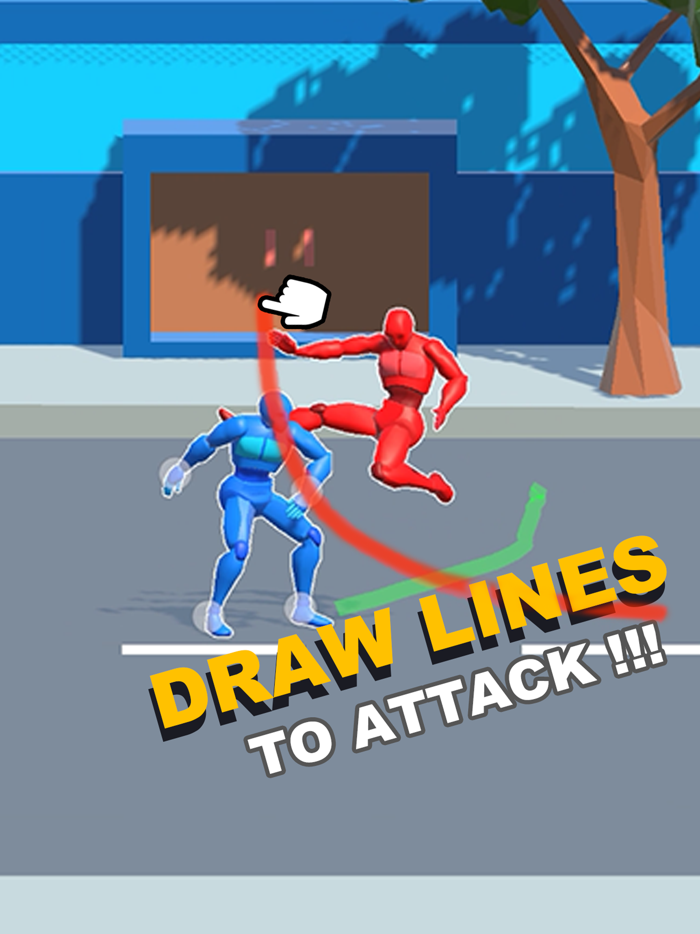 Draw Fight Freestyle Action
